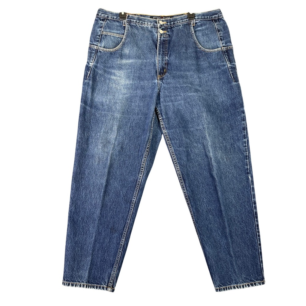 Vintage Guess USA Pascal 075 Loose Tapered Jeans Men‎ 40 Classic 90s Streetwear